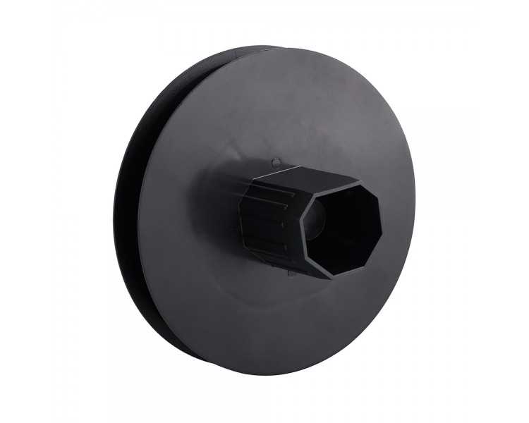 Disco Persiana Plastico Espiga Metalica 120x40 mm. Cinta 14 mm.