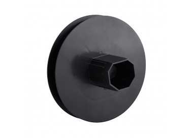 Disco Persiana Plastico Espiga Metalica 120x40 mm. Cinta 14 mm.