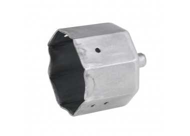 Capsula Persiana Metalica Con Espiga Para Eje 60 mm.