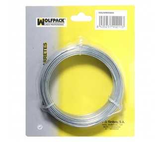 Alambre Galvanizado 1,10mm / 6 (Rollo 50 metros)