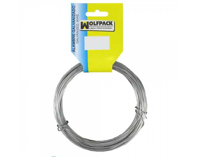 Alambre Galvanizado (Rollo 250 gramos) Nº 1/0,6 mm.