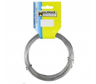 Alambre Galvanizado (Rollo 250 gramos) Nº 2/0,7 mm.