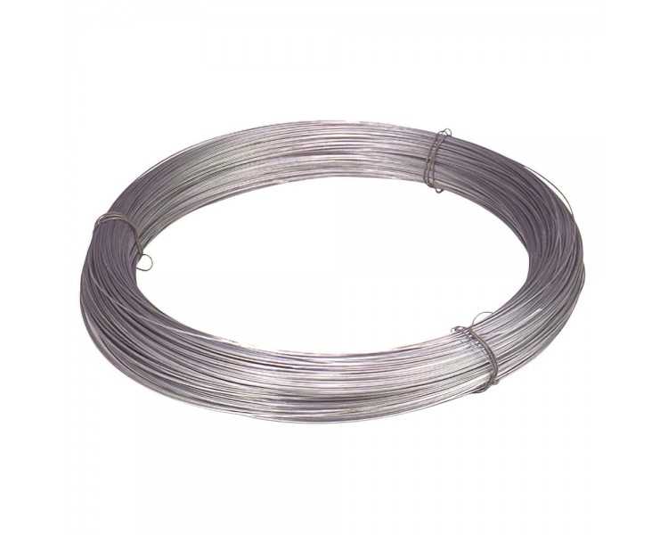 Alambre Galvanizado Rollo  5 kg. Nº10 - 1,5 mm
