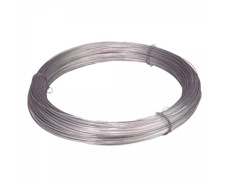 Alambre Galvanizado Rollo  5 kg. Nº14 - 2,2 mm