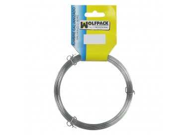 Alambre Galvanizado (Rollo 500 gramos) Nº14/2,2 mm.