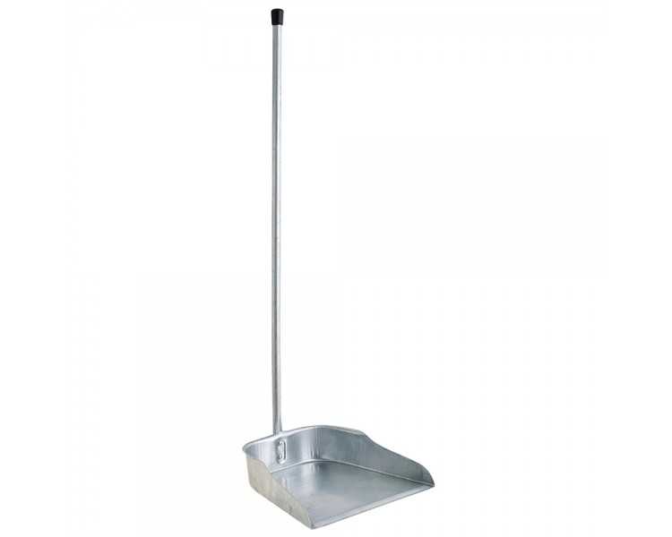 Recogedor Galvanizado Con mango 75 cm
