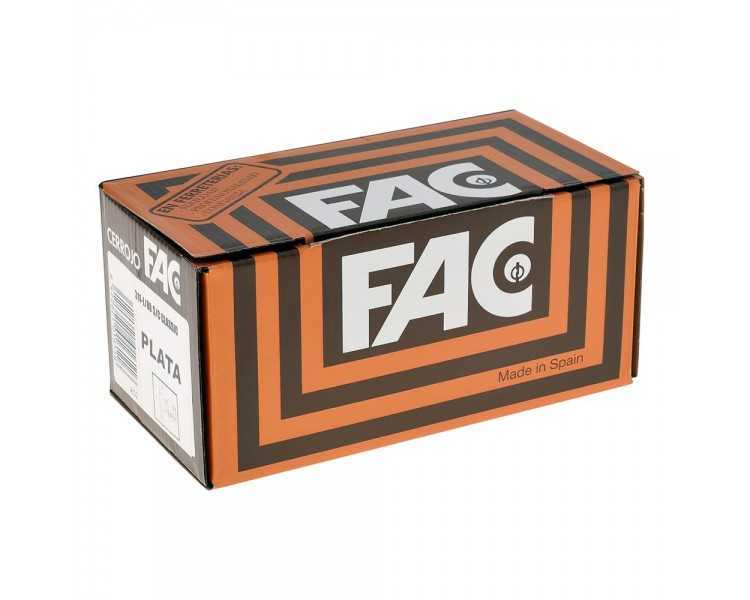 Cerrojo Fac 311-l/ 80 Plata Sin Cilindro