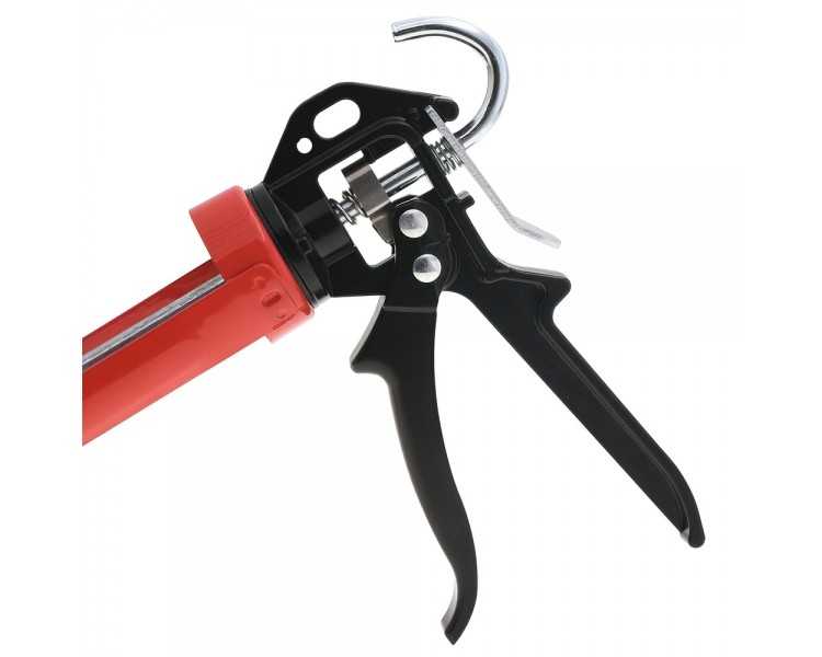 Pistola Silicona Profesional  Roja / Negra Profesional