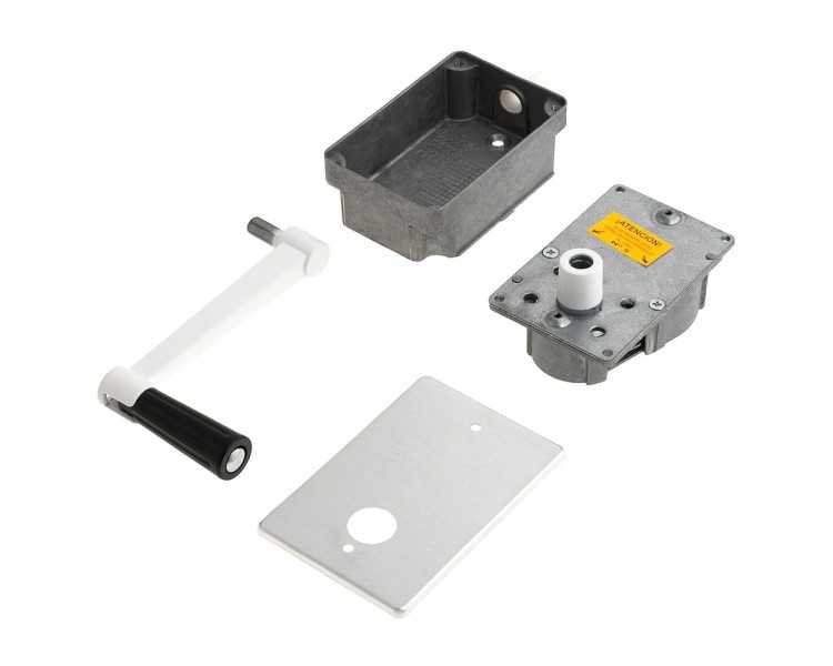 Torno Elevacion Persiana Empotrar Aluminio