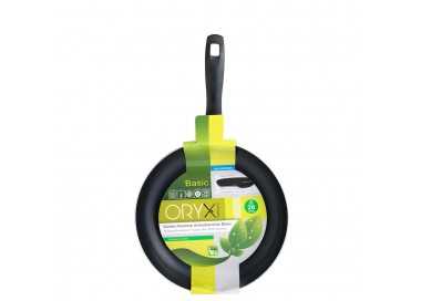 Oryx Sartén Aluminio Antiadherente Basic, Alta Resistencia, Apta Inducción, Libre PFOA, Diámetro 26 cm, Espesor 3 mm.