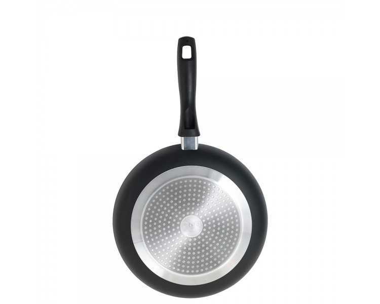 Oryx Sartén Aluminio Antiadherente Basic, Alta Resistencia, Apta Inducción, Libre PFOA, Diámetro 26 cm, Espesor 3 mm.