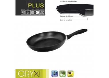 Oryx Sartén Aluminio Antiadherente Plus, Forjada, Apta Inducción, Libre PFOA, Diámetro 26 cm, Espesor 5 mm.