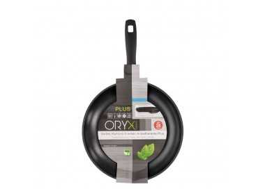 Oryx Sartén Aluminio Antiadherente Plus, Forjada, Apta Inducción, Libre PFOA, Diámetro 28 cm, Espesor 5 mm.