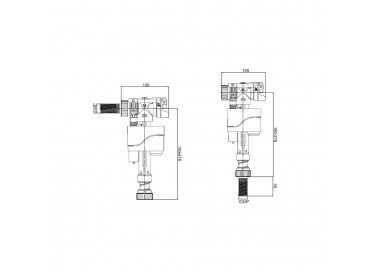 Grifo Flotador Compact Doble