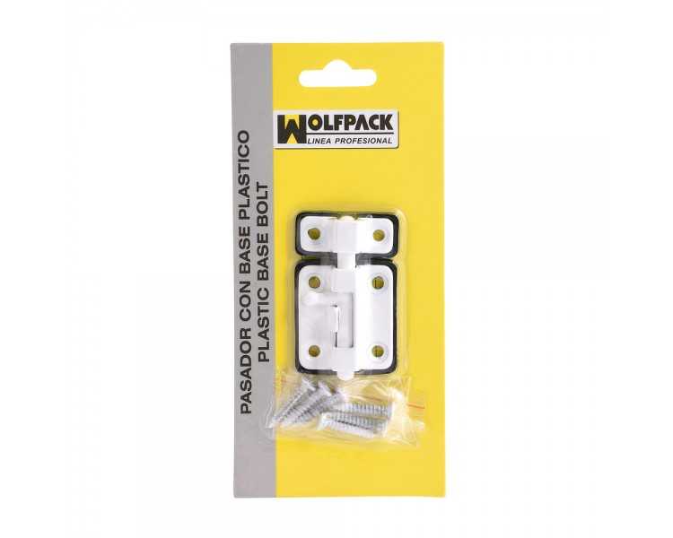 Pasador Wolfpack Base Plástisco. 35mm Blanco