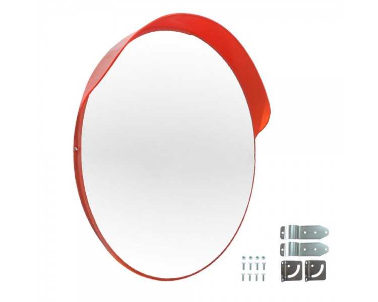 Espejo Convexo Interior / Exterior Con visera 60 cm.