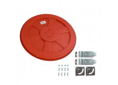 Espejo Convexo Interior / Exterior Con visera 60 cm.