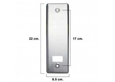 Placa Aluminio Para Recogedor Persiana