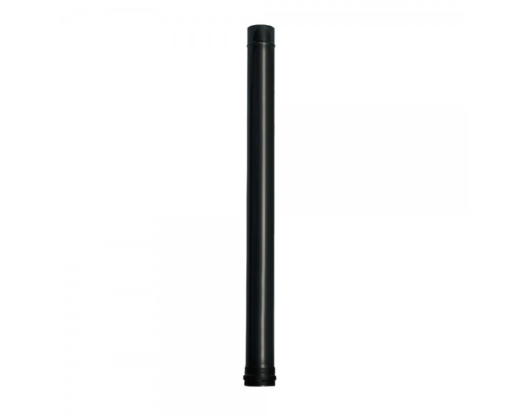 Wolfpack Tubo de Estufa Pellet Acero Vitrificado Negro Ø 80 mm. Longitud 100 cm. Estufas de Leña, Chimenea, Alta resistencia,