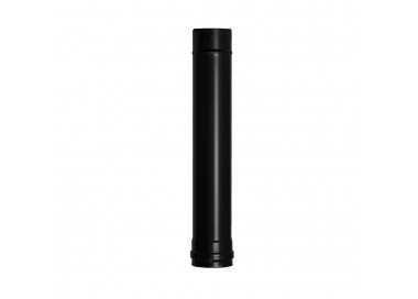 Wolfpack Tubo de Estufa Pellet Acero Vitrificado Negro Ø 80 mm. Longitud 50 cm. Estufas de Leña, Chimenea, Alta resistencia,