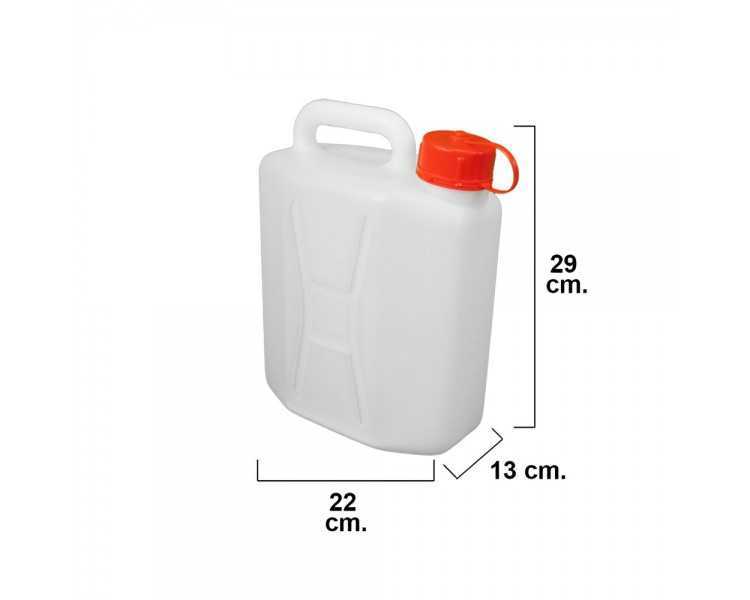 Bidon Garrafa Plastico Alimentario   5 Litros