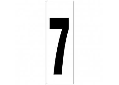 Numero Adhesivo 46x140 mm.   Nº 7