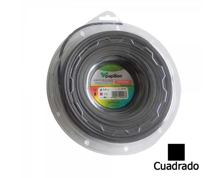 Hilo Nylon / Aluminio Cuadrado Profesional 3,0 mm. (50 Metros)