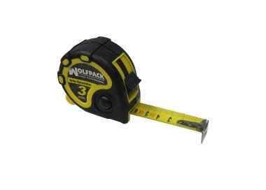 Flexometro 3 Metros Con Freno Wolfpack Grip Special