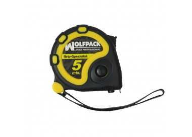 Flexometro 5 Metros Con Freno Wolfpack Grip Special