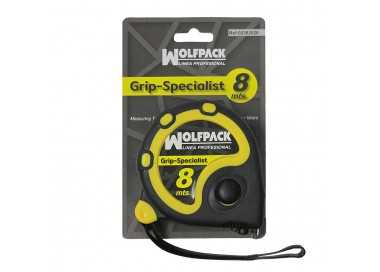 Flexometro 8 Metros Con Freno Wolfpack Grip Special