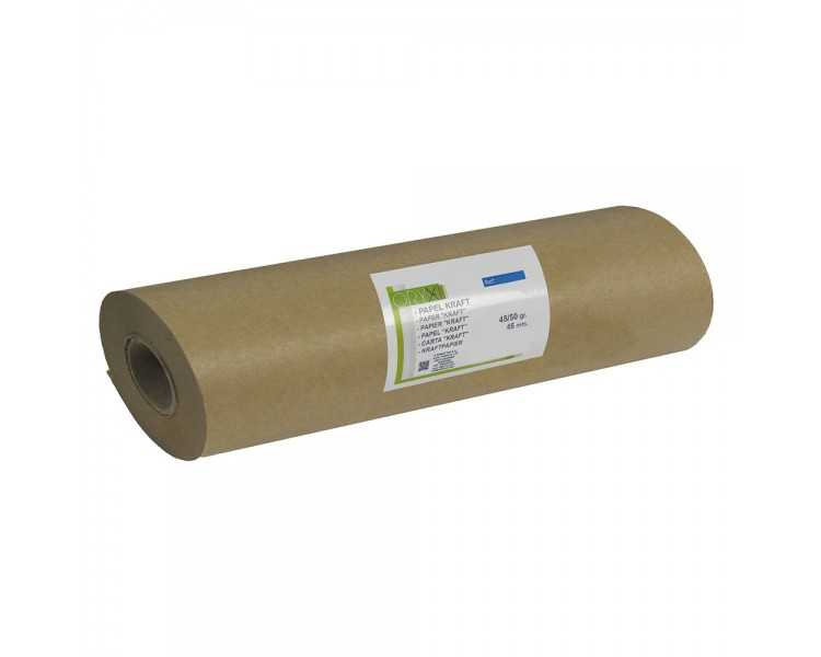 Papel Kraft 45 / 50 Gramos Rollo 30 cm. x 45 Metros