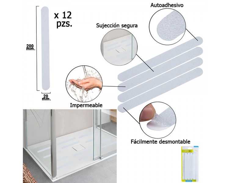 Tiras Antideslizante Adhesivas Para Baños / Duchas
