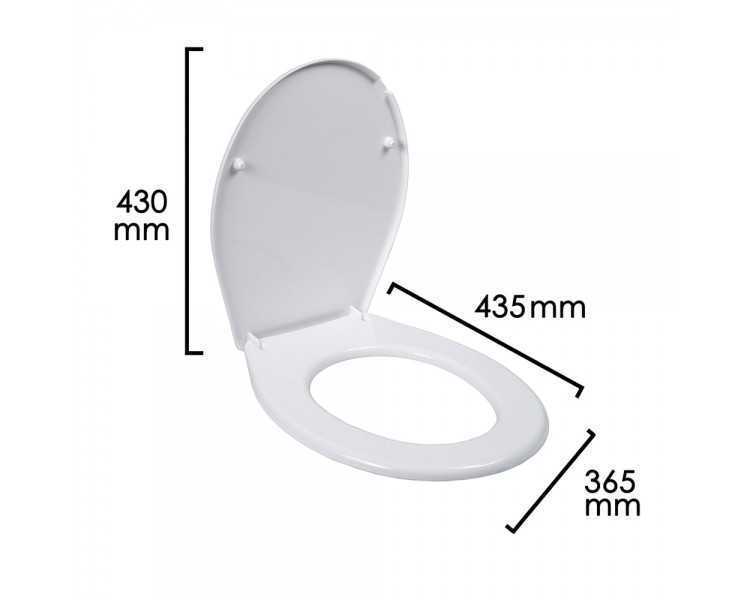 Tapa Wc  Blanco Basic