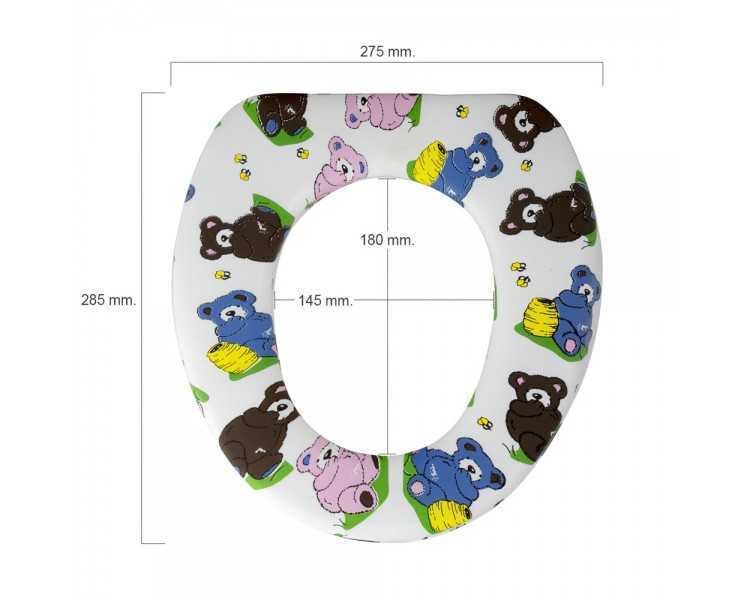 Reductor  Asiento Wc Infantil Suave