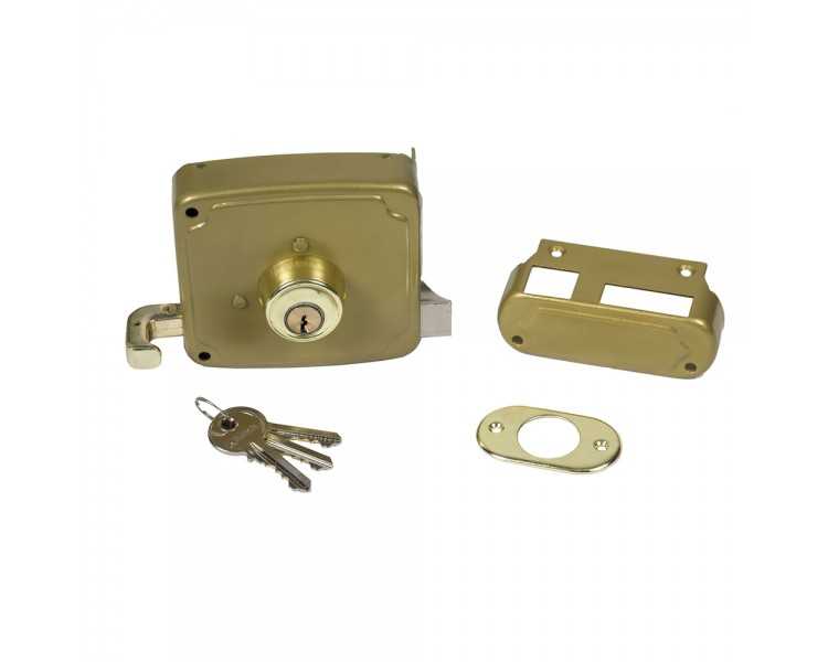 Cerradura S7 / 4125 100HB Derecha Cilindro 50 mm. Sobreponer