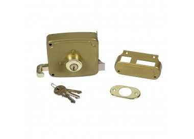 Cerradura S7 / 4125 100HB Derecha Cilindro 50 mm. Sobreponer
