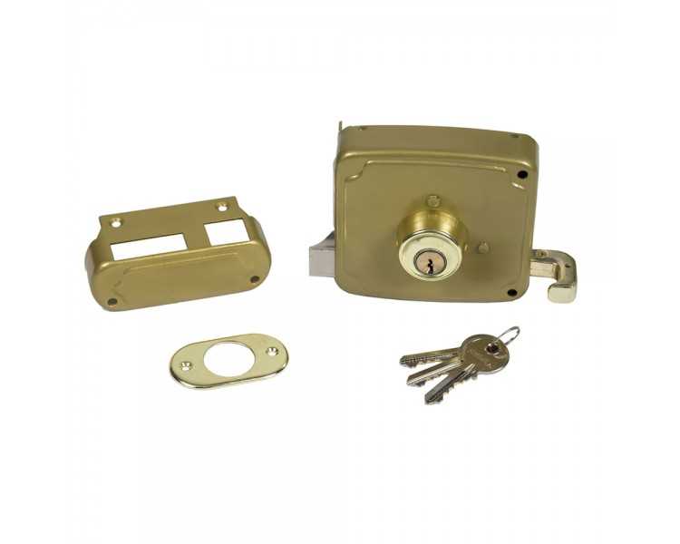 Cerradura S7 / 4125 100HB Izquierda Cilindro 50 mm. Sobreponer