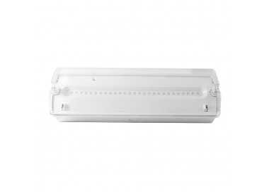 Lampara De Emergencia Led Ip65 1,8 W. Luz Fria(6500º K) 110 Lumenes