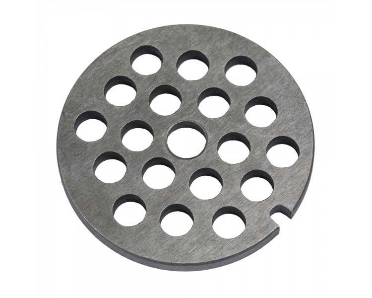 Placa Maquina Picar Carne Nº 10 / 12  8 mm.