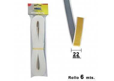 Cinta Persiana Wolfpack Bicolor 22 mm. Rollo 6 metros