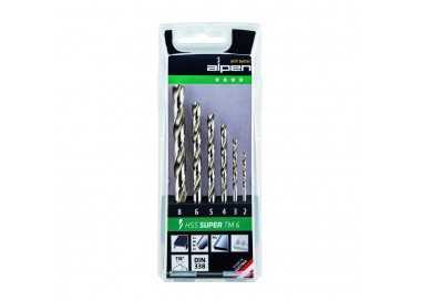 Estuche Brocas Alpen Hss Pro    6 Piezas