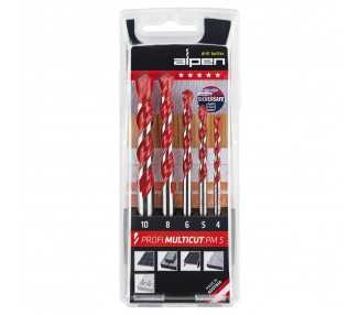 Estuche Brocas Alpen Multiusos / Universal Cilindrica   5 Piezas