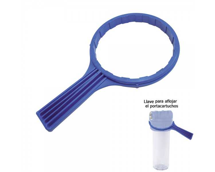 Llave Apertura / Cierre Portacartuchos Filtro Agua  10"