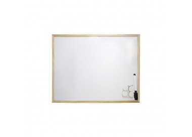 Pizarra Magnetica Blanca 30x40 cm. Con Rotulador y 4 Imánes
