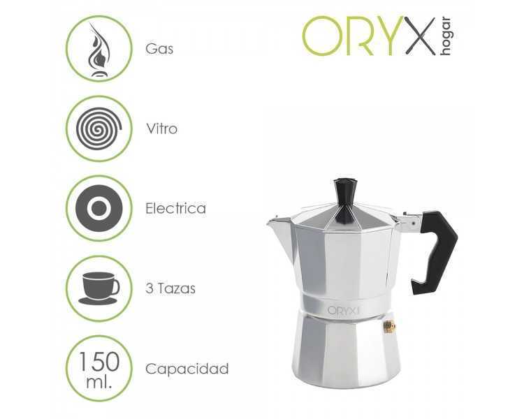 Cafetera Aluminio 3 Tazas (150 ml.) Classic