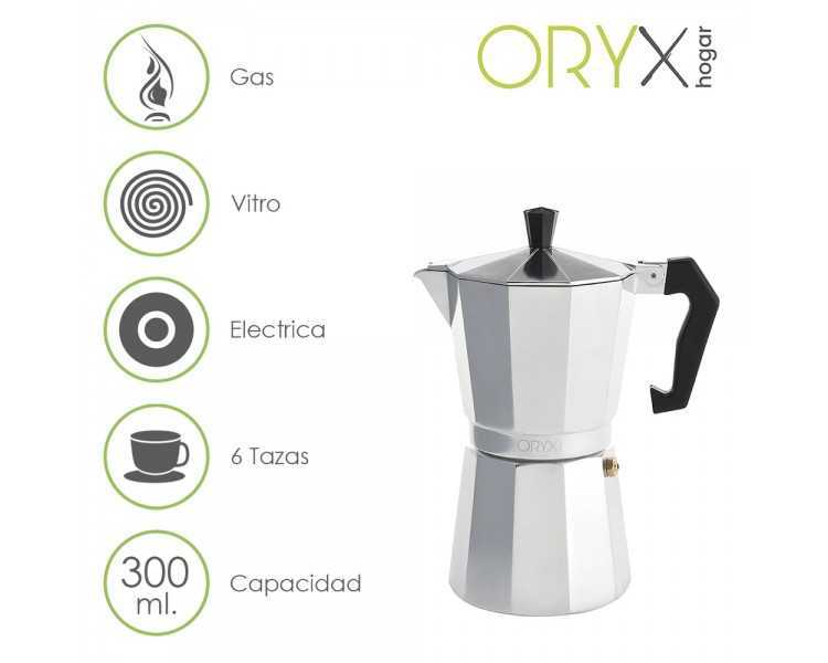 Cafetera Aluminio 6 Tazas (300 ml.) Classic