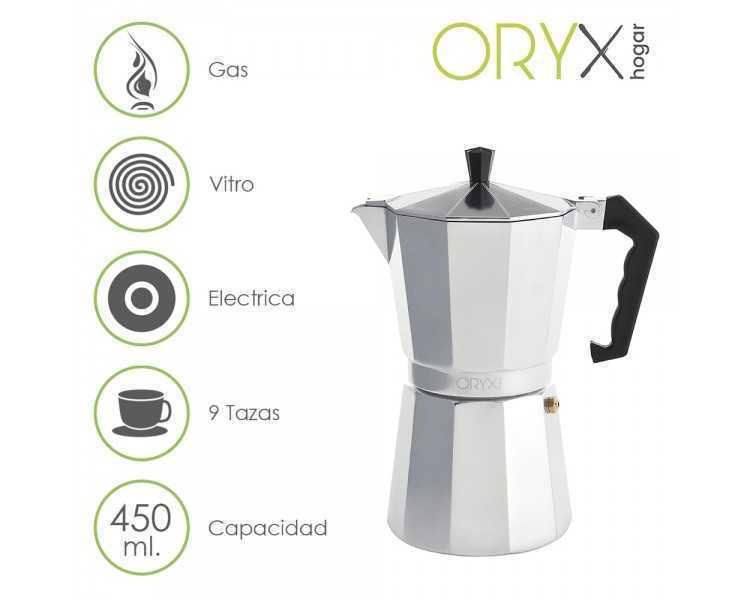 Cafetera Aluminio 9 Tazas (450 ml.) Classic