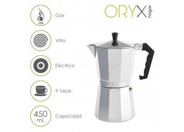 Cafetera Aluminio 9 Tazas (450 ml.) Classic