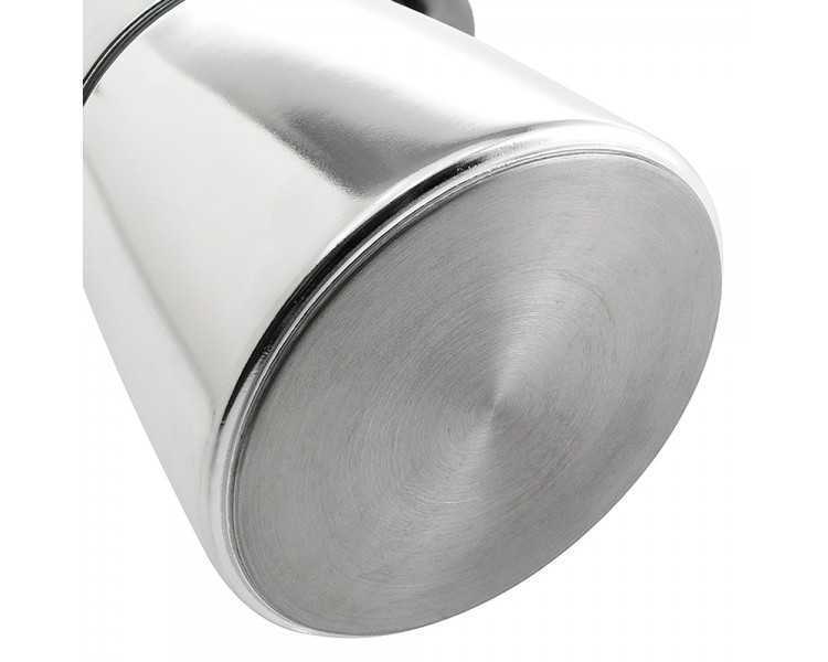 Cafetera Inducción Aluminio 6 Tazas (300 Ml.)