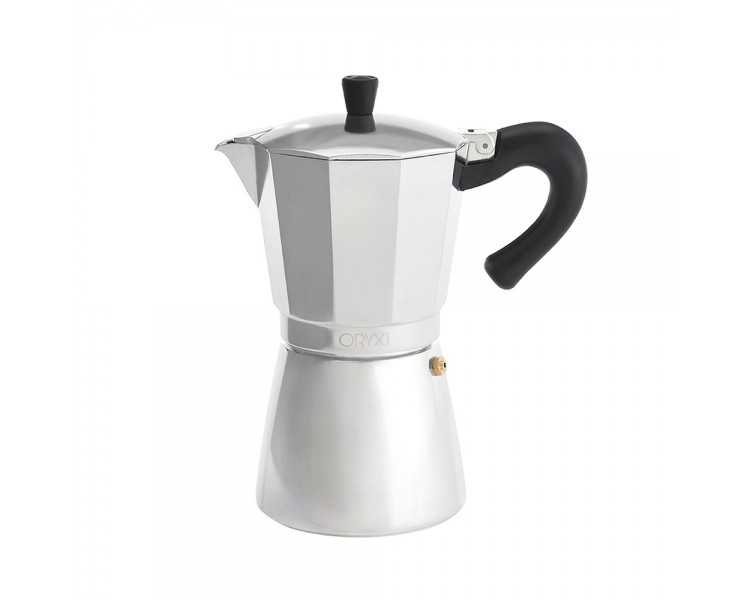 Cafetera Inducción Aluminio 9 Tazas (450 Ml.)